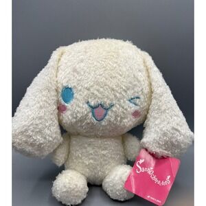 Cinnamoroll Winking Plush Sanrio White Dog Standard M ~8.5", 21cm, NWT!